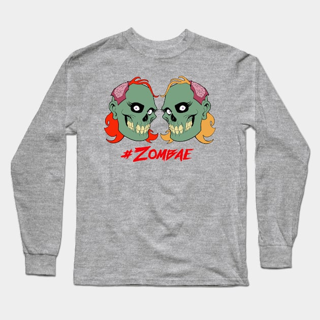 #Zombae Girls Long Sleeve T-Shirt by ShawnLangley